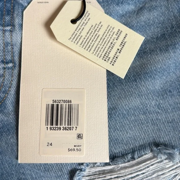 Levi’s 501 shorts. High rise. - Picture 2 of 3